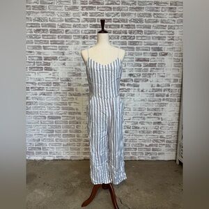 Striped jumpsuit